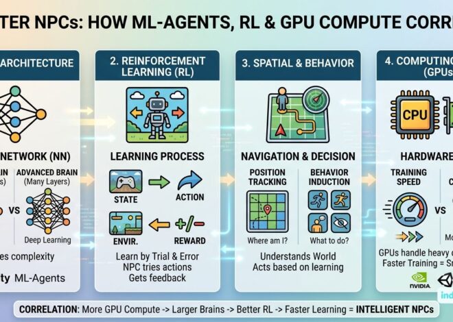 Intelligent NPC ML-Agents Reinforcement Learning Unity Correlation with Computing Power & GPUs
